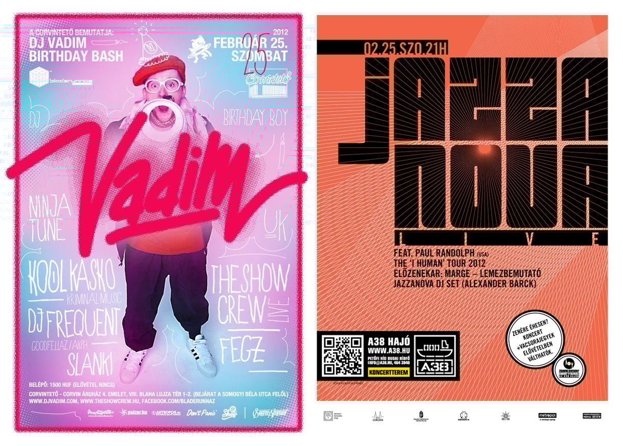 Budapest party: DJ Vadim szülinapi zsúrja ma a Corvintetőn, Jazzanova nagykoncert a hajón