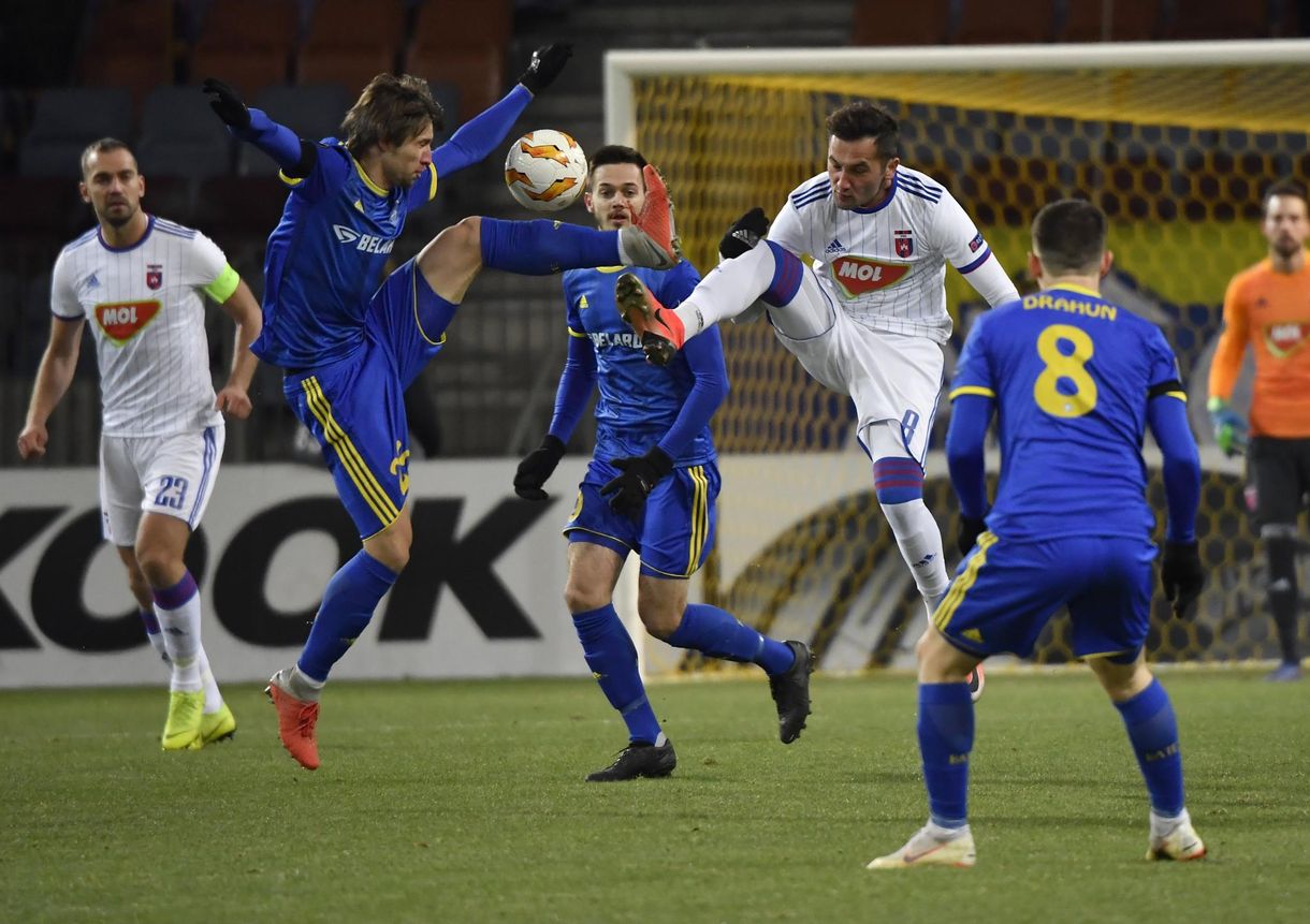 BATE-Vidi: 1-0 a félidőben