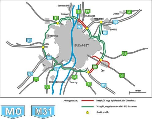 Óriási januári gyomros mindenkinek: fizetős lesz az M0-ás