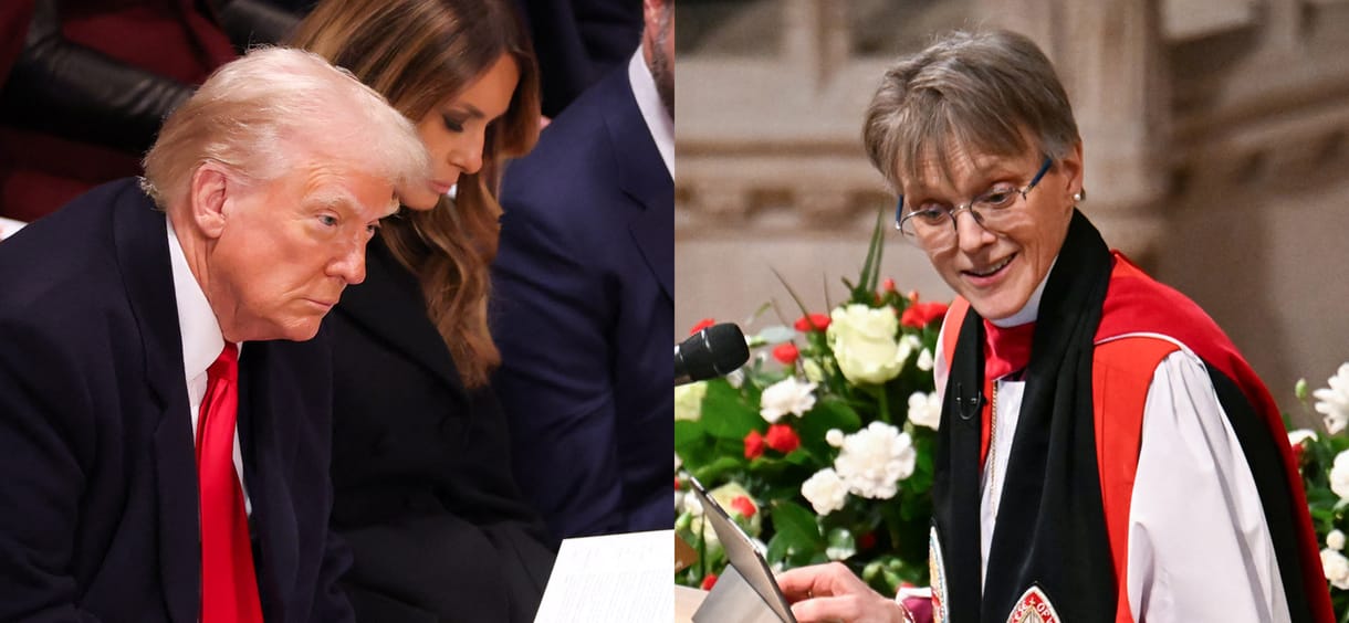 A püspöknő, akinek hiába lobogtatta Trump a Bibliát