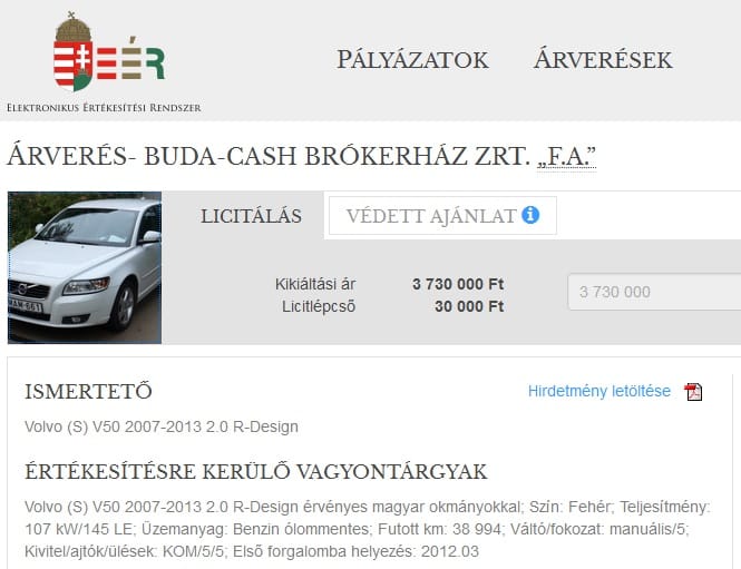Eladják a Buda-Cash autóit - itt válogathat közülük