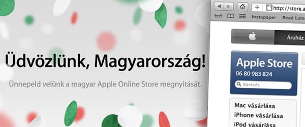 Megnyitott a hivatalos magyar Apple Online Store!