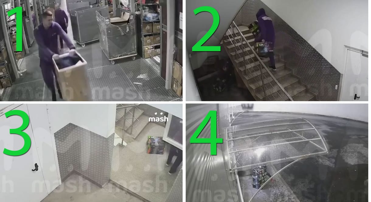 Felvette a kamera, ahogy orosz tolvajok 12 millió forint értékben próbáltak meg videokártyákat lopni