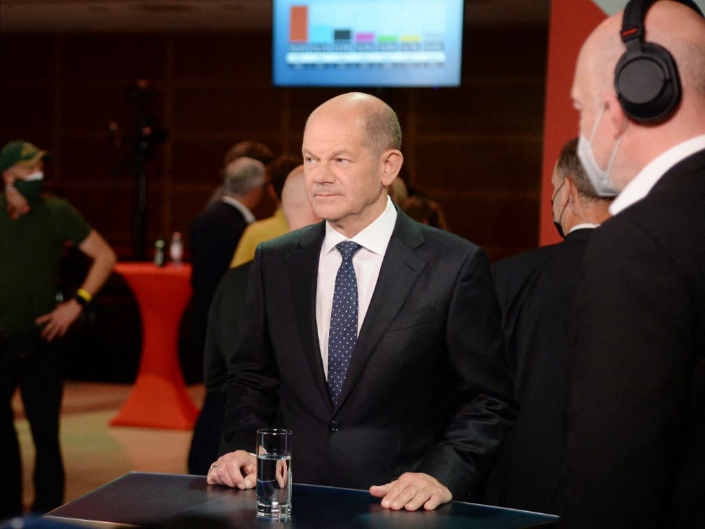 A szociáldemokraták nyerték a parlamenti választást Németországban
