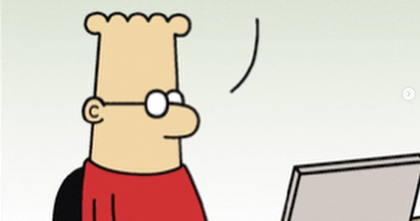 Egy rasszista eszmefuttatás miatt ejtette a Dilbert-képregényeket több újság