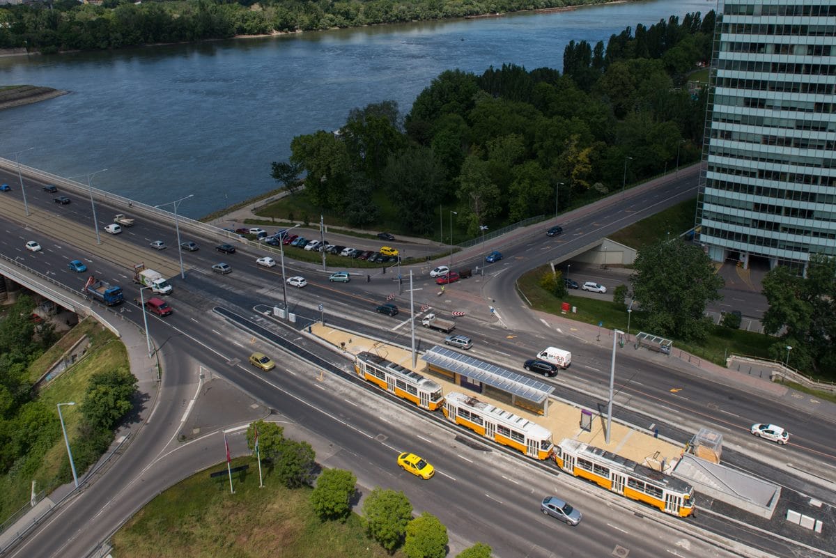 BKK: újra 50-nel mehetnek a villamosok az Árpád hídon