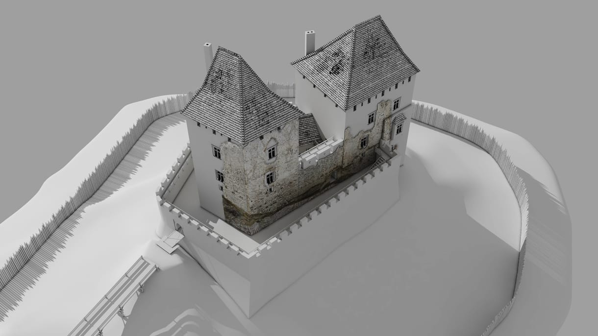 Múltidézés a Vértesben: Járja be a középkori várat 3D-ben! (Videó)