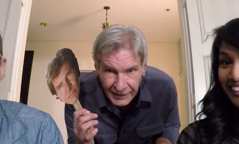 Harrison Ford a Skype-on lepte meg a Star Wars-rajongókat