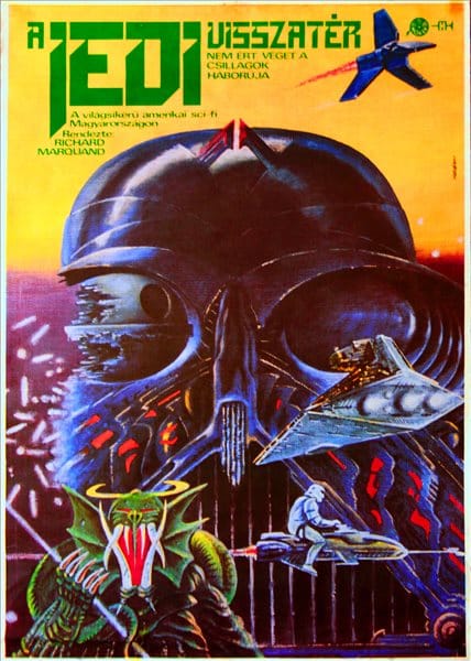 Fotó: Több mint 400 ezer forintot adtak Budapesten ezért a retro Star Wars-plakátért