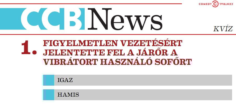 Felismeri, hogy valódi hír vagy álhír? – Tesztelje!