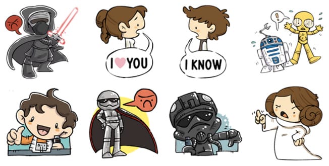 Star Wars-matricák jöttek a Facebookra, már telepítheti is őket