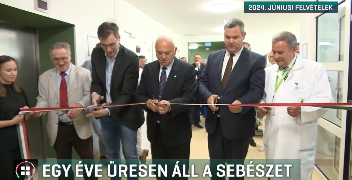 Egy éve üresen áll a tavaly átadott Újbudai Egynapos Sebészet
