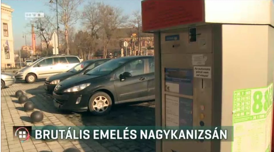 Brutálisan megemelik a parkolási díjat Nagykanizsán