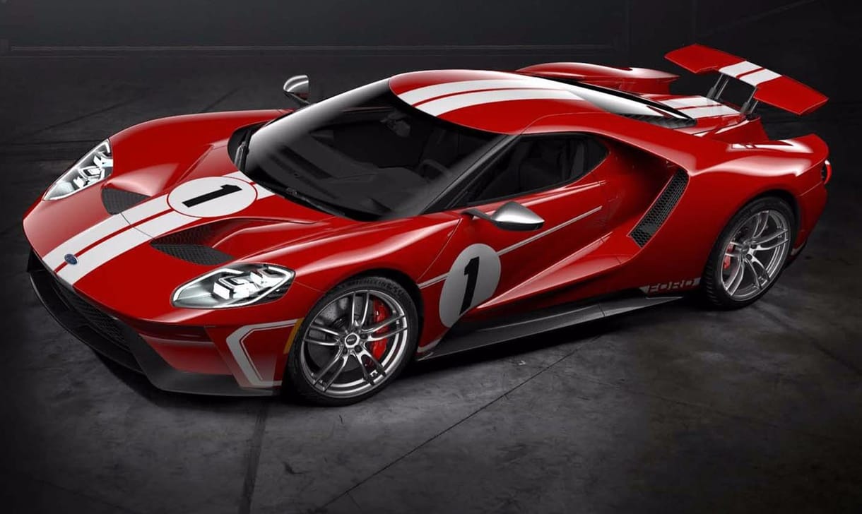 Ford GT 67 Heritage Edition – vörös és fehér és legendás