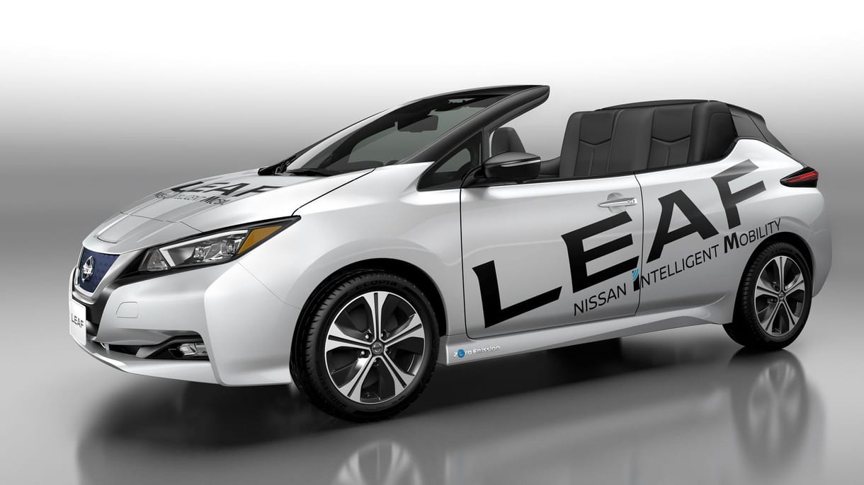 Már kabrió változat is van a Nissan Leafből