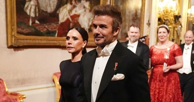 David Beckham megjelenése a Buckingham-palotában Harry hercegnek is üzenet