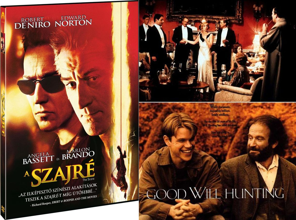 Napi tévéajánló: A szajré, Gosford Park, Good Will Hunting