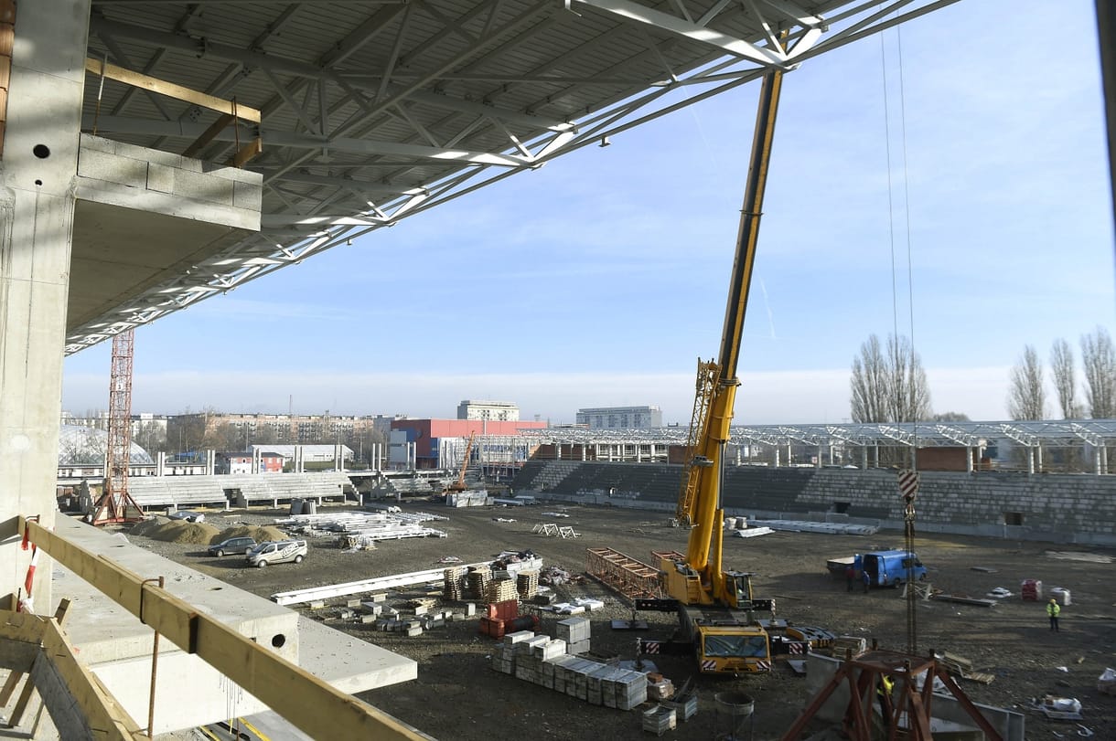 Épül-szépül a Vasas új, hétmilliárdos stadionja – fotókon mutatjuk a munkálatokat