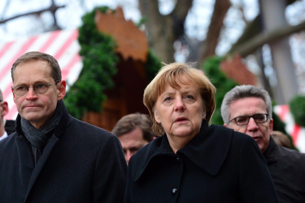 Meglátogatta a támadás helyszínét Angela Merkel