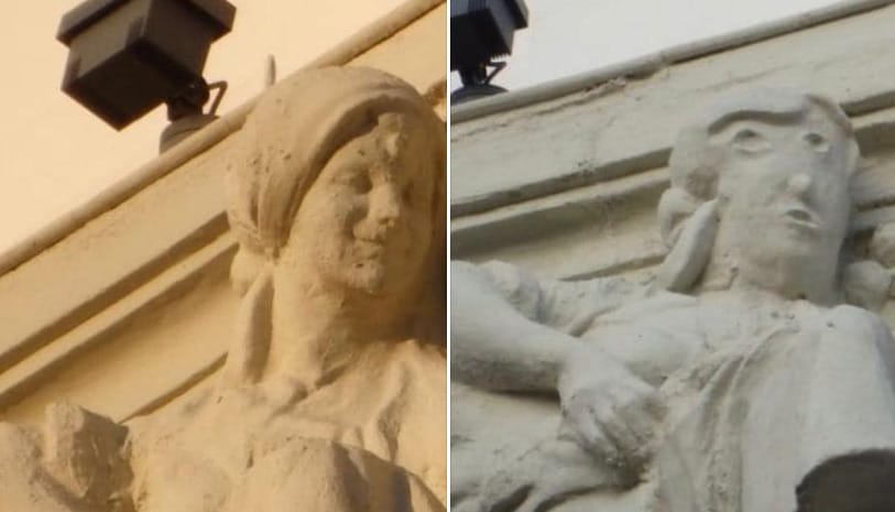 Most egy szobrot sikerült felismerhetetlenné restaurálni Spanyolországban