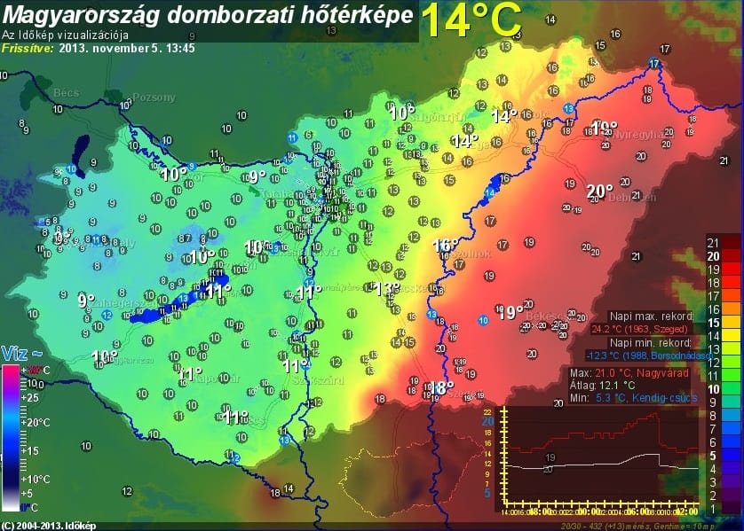 Kettészakadt ma az ország – térkép