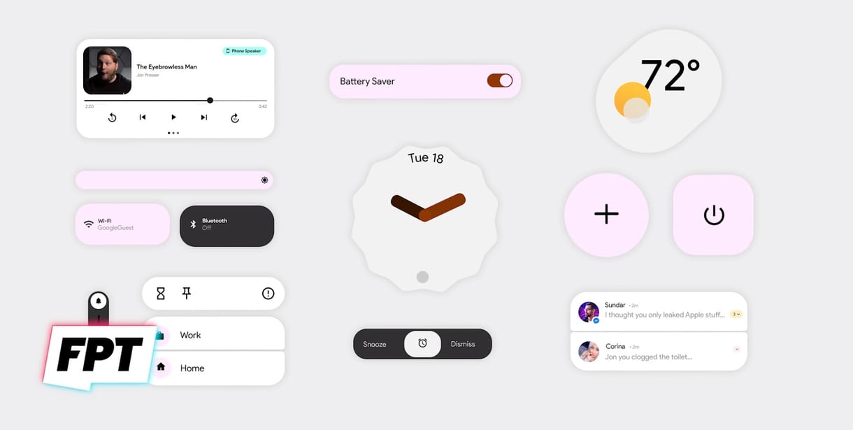 A hivatalos bemutató előtt kiszivároghatott, hogyan néz majd ki az Android 12