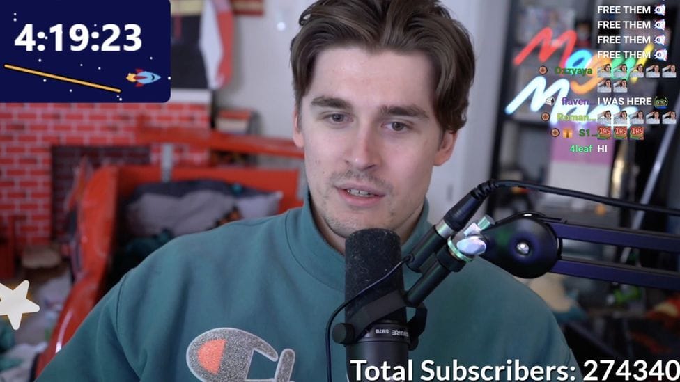 31 napon át élőben közvetítette az életét, új rekord született a Twitch-en