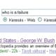 A Google szerint Bush maga a csőd