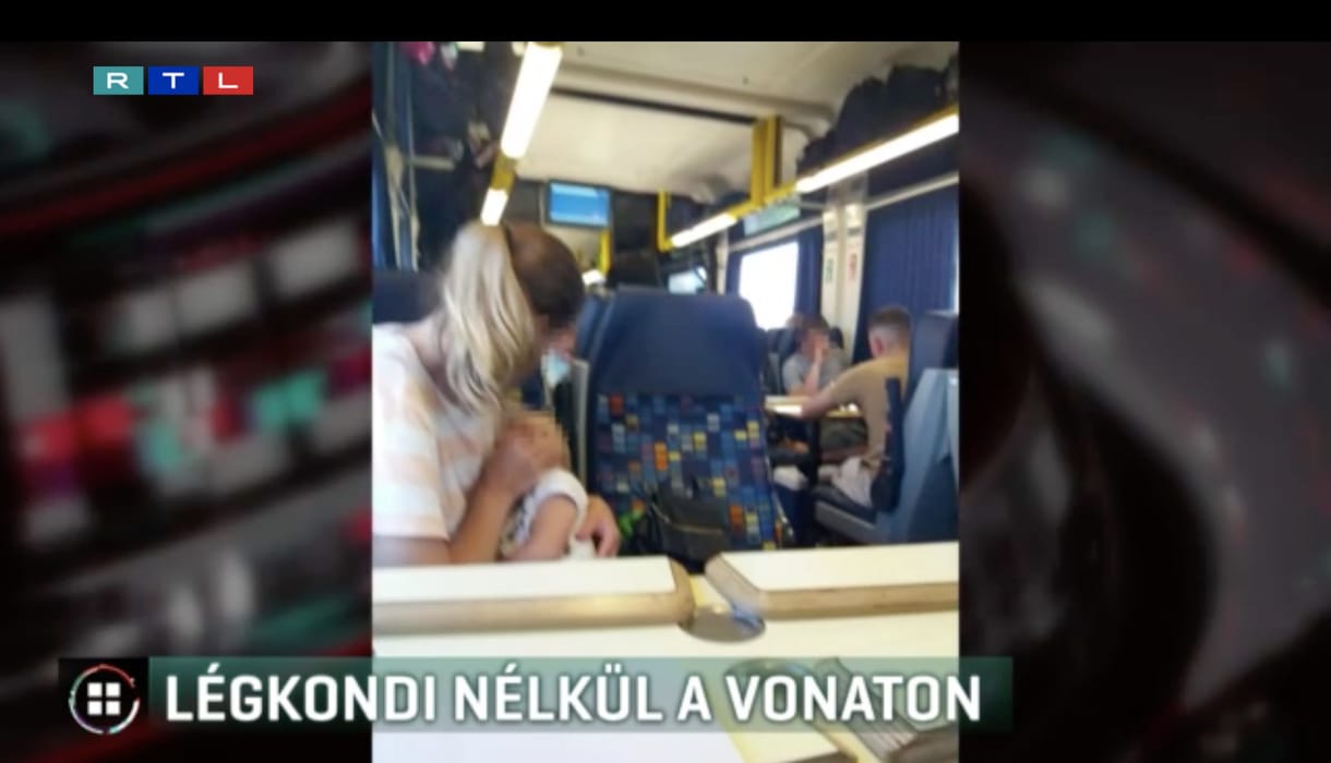 Nem működött a légkondi, az ablakot pedig csak másfél óra után nyitották ki a Nyíregyháza–Budapest IC-n