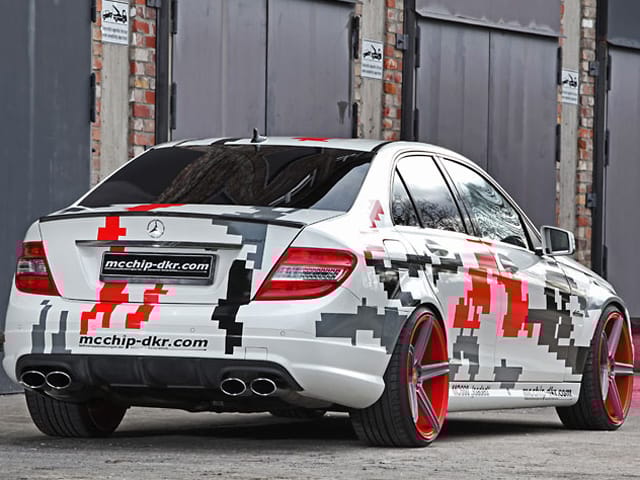 Mercedes C63 AMG by Mcchip-DKR
