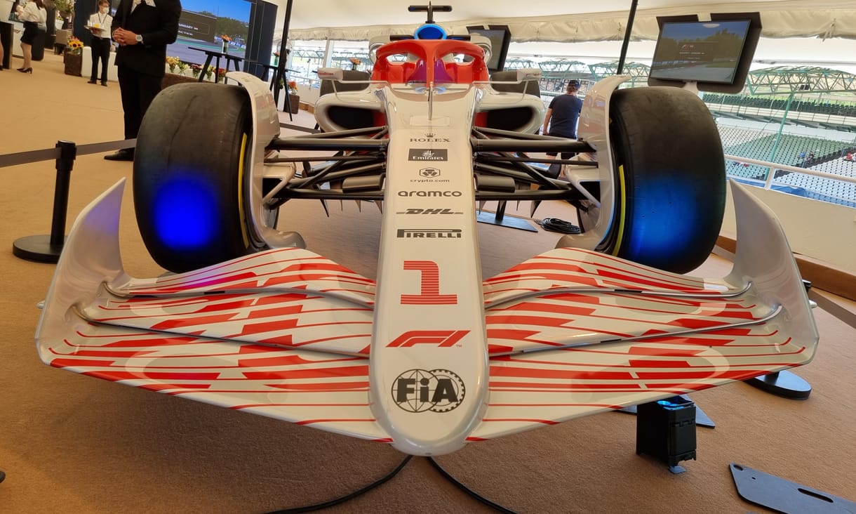 Mogyoródon az első 2022-es F1-es autó, mutatjuk