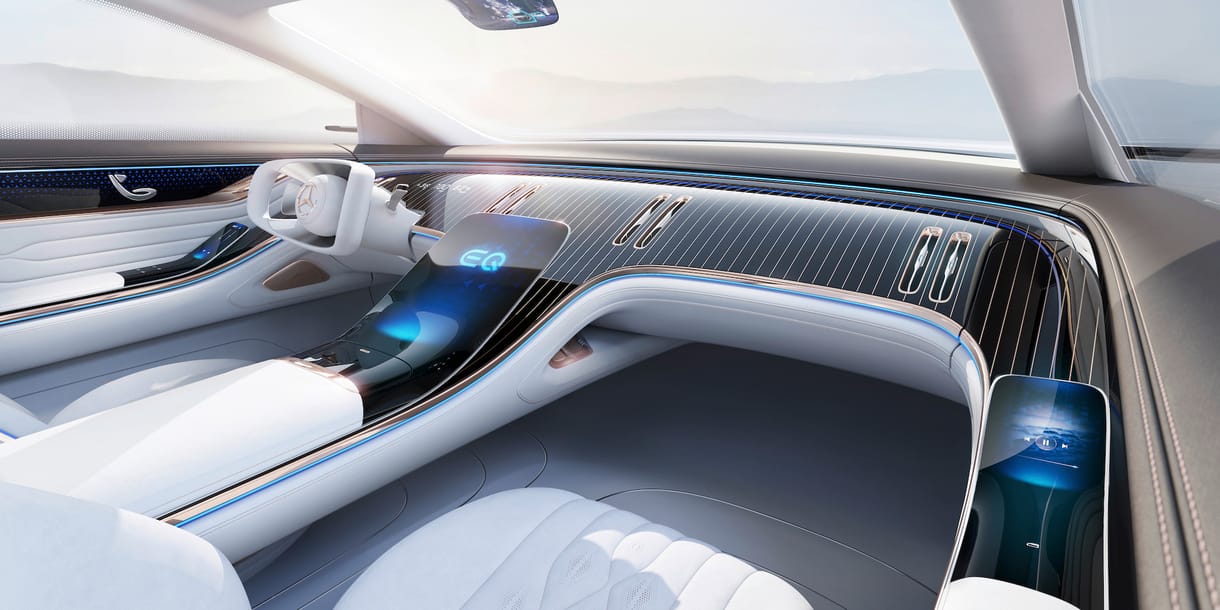 Hyperscreennek hívja óriási kijelzőjét a Mercedes
