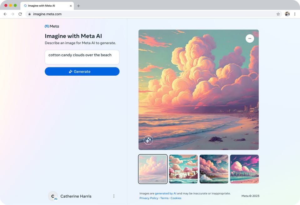 1,1 milliárd facebookos és instagramos fotóval képezték ki: látványos képeket generál a Meta új mesterséges intelligenciája