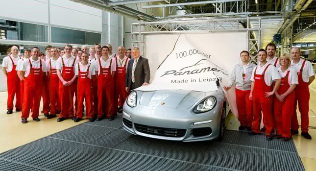 Elkészült a százezredik Porsche Panamera