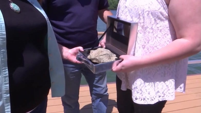 Egy 11 éves lány 475 millió éves fosszíliát talált egy tó partján
