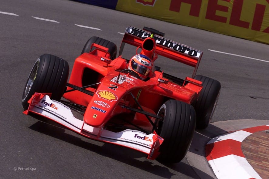 Eladó Barrichello egyfutamos Ferrarija