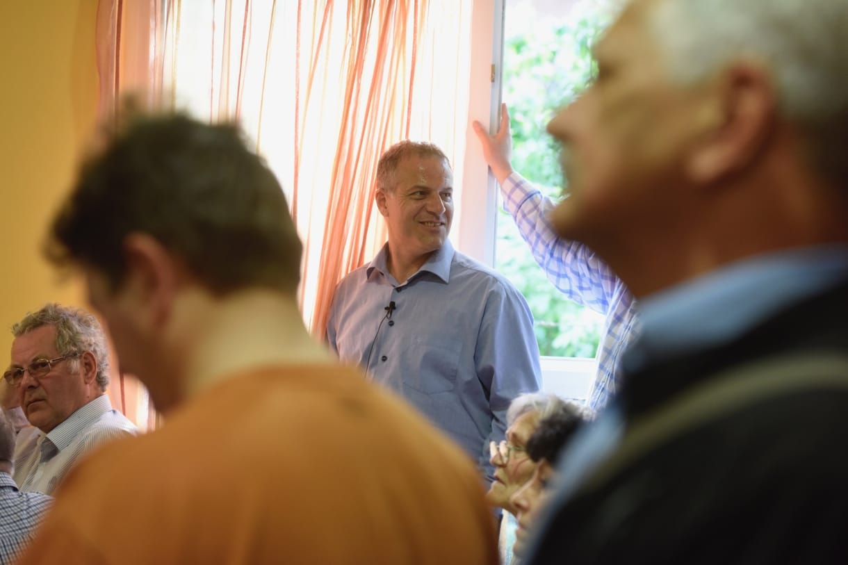 Juhász Péter váratlanul félbeszakította Rogán Antal fórumát