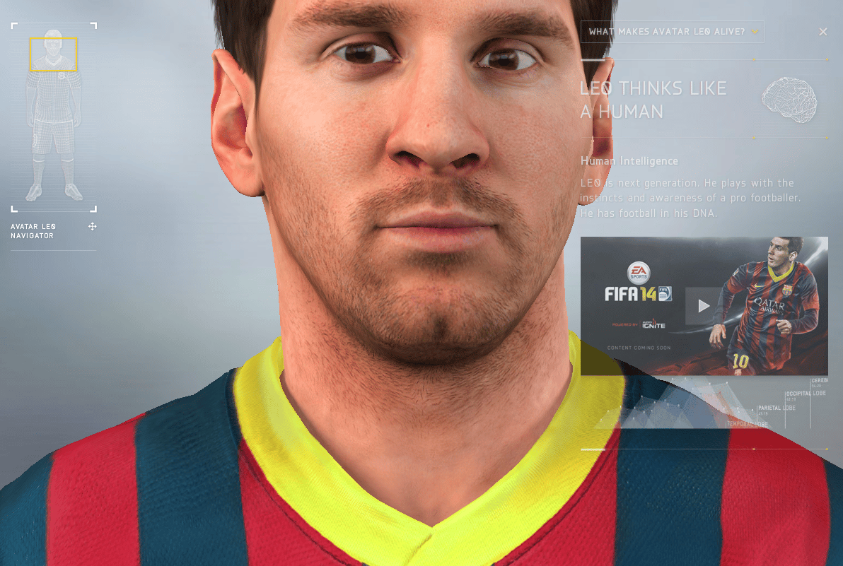 Életnagyságú Lionel Messi kerülhet a böngészőjébe