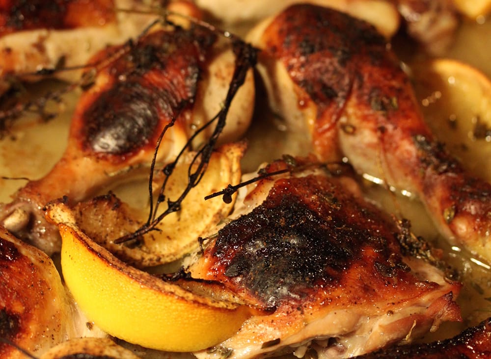 Tökéletes illatos csirkesült - recept
