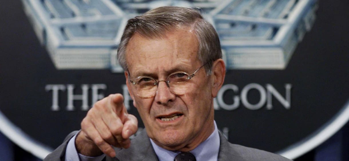 Donald Rumsfeld, a mocskos szabadság harcosa