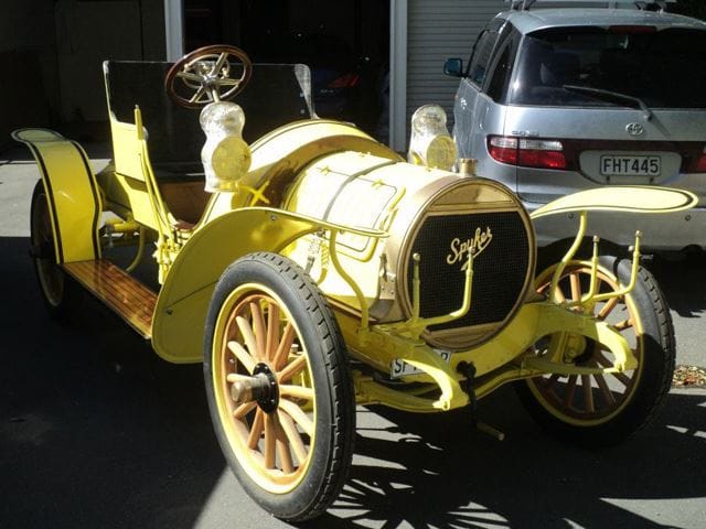 Újjáépítették a Spyker egyik 1907-es veteránautóját
