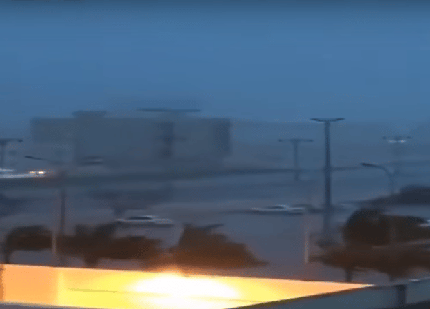 Ijesztő ciklon csapott le az Arab-félszigetre - videó