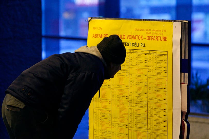 Hétfőtől megváltozik a MÁV menetrendje