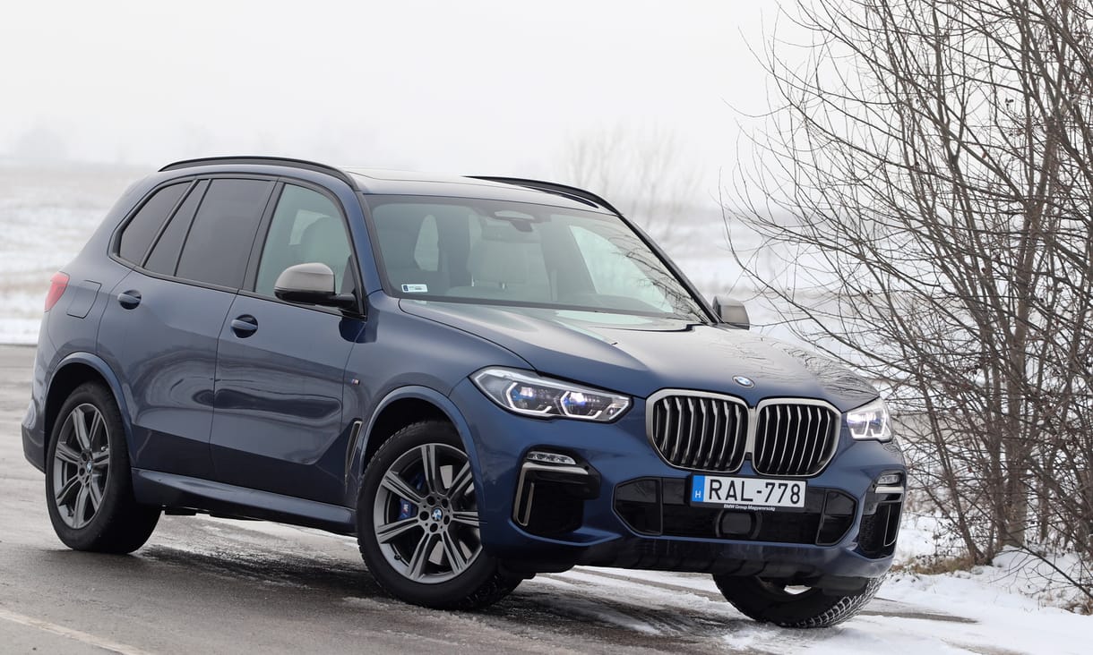 Gigantikus hűtőrács és irdatlan dízelmotor: teszten a BMW X5 M50d
