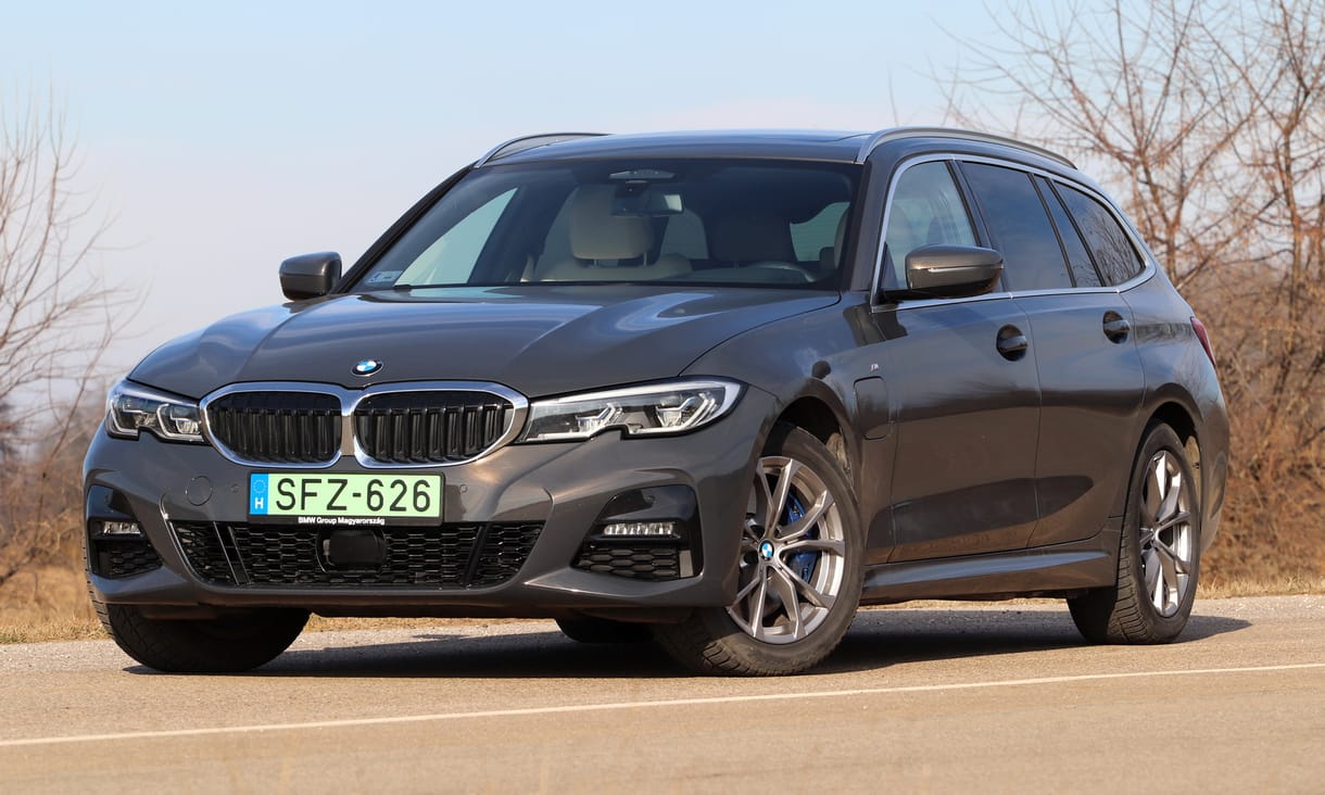 Ötös alá: teszten a zöld rendszámos kombi BMW 330e