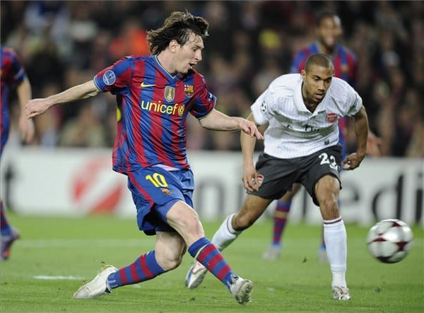 Messi négy góljával a Barca simán jutott a BL elődöntőjébe