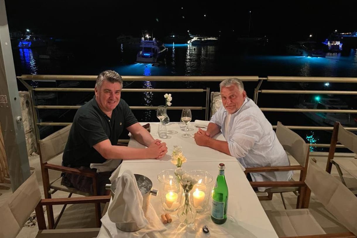Egy horvát szigeten tölthette augusztus 20-át Orbán