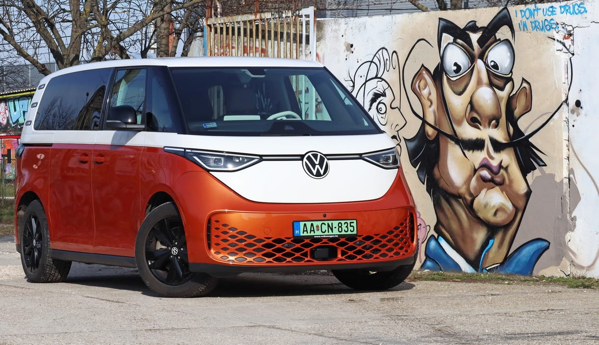 Mosolygós doboz: teszten a legcukibb elektromos VW, az ID. Buzz