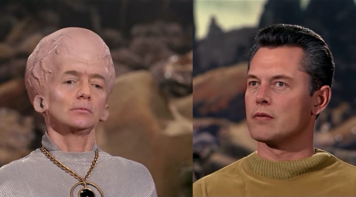 Ijesztően jó a deepfake-videó, amelyben Jeff Bezos és Elon Musk 1964-ban találják magukat