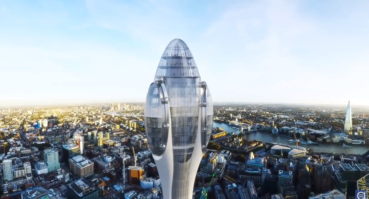 Rekordmagas felhőkarcoló épülhet hamarosan London szívében – fotók, videó